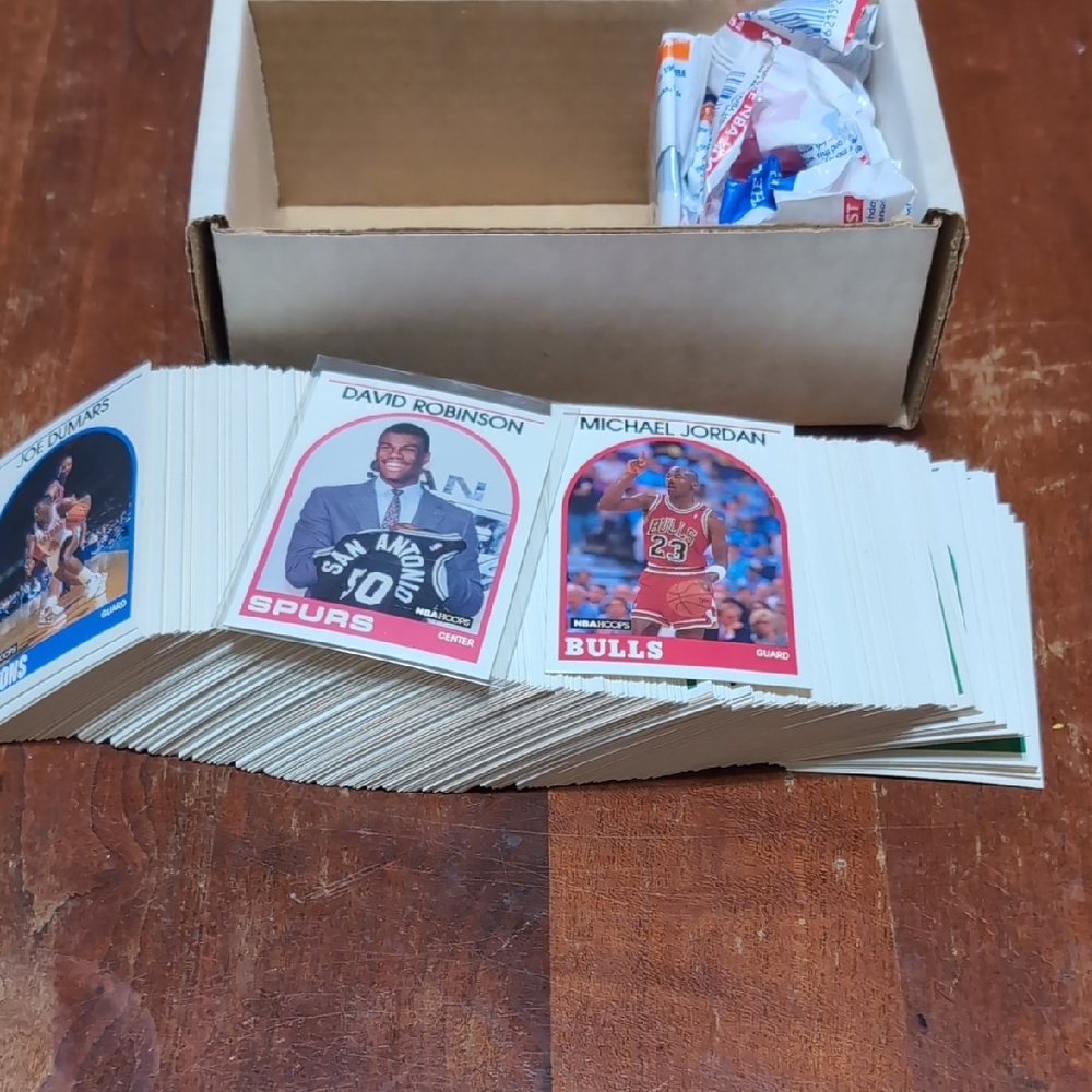 1989-90 Hoops Set 1-300 With David ROBINSON ROOKIE 2 JORDAN'S